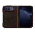 iPhone Duo - Alcantara Case - Chocolate Brown