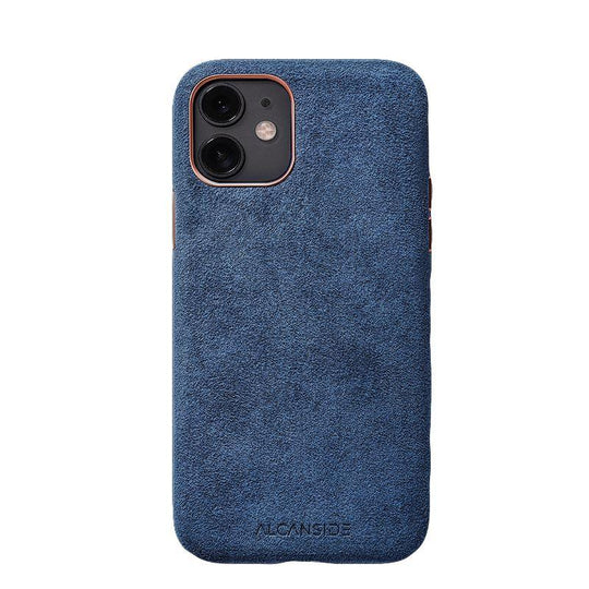 iPhone 11 - Alcantara Case - Ocean blue - Alcanside