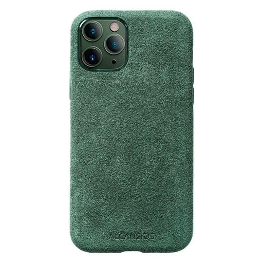 iPhone 11 Pro Max - Alcantara Case- Midnight Green - Alcanside