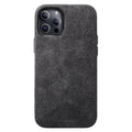 iPhone 12 & 12 Pro - Alcantara Case - Space Grey