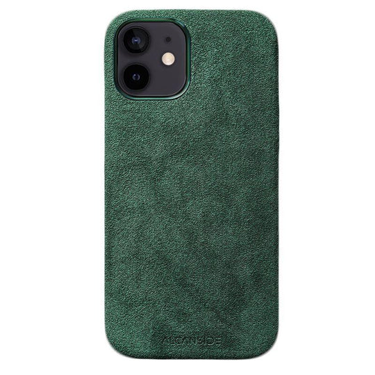 iPhone 12 Mini - Alcantara Case- Midnight Green - Alcanside