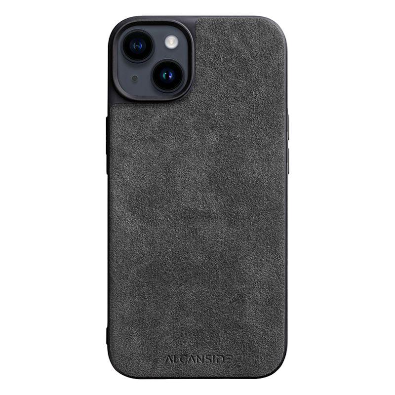 iPhone 13 Mini - Alcantara Back Cover - Space Grey - Alcanside