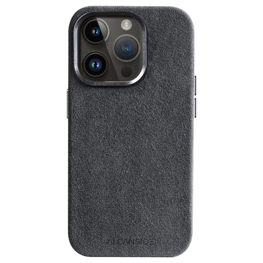 iPhone 14 Pro - Alcantara Case - Space Grey - Alcanside