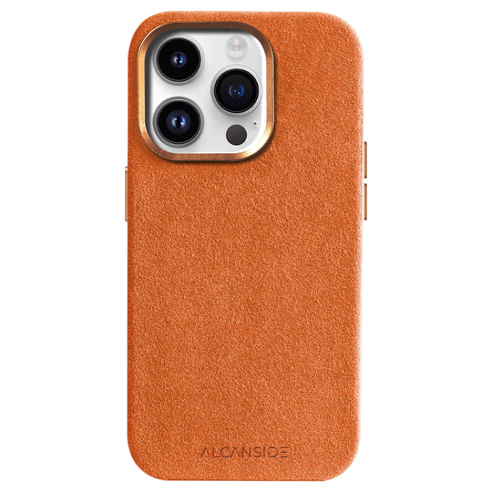 Limited Edition - iPhone 13 Pro Max - Alcantara Case - Orange - Alcanside
