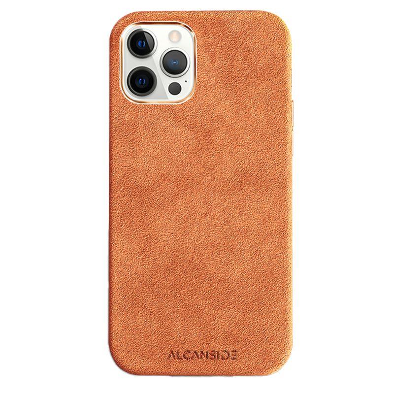 Limited Edition - iPhone X & XS - Alcantara Case - Orange - Alcanside