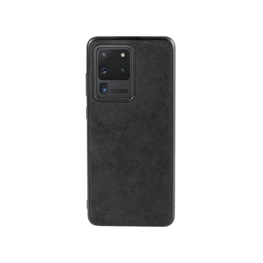 Samsung Galaxy S20 Ultra - Alcantara Back Cover - Space Grey - Alcanside